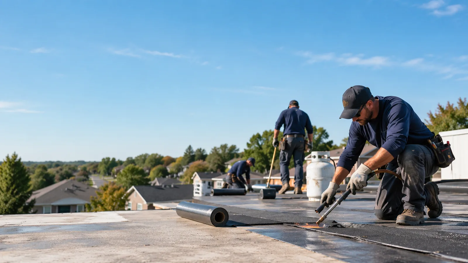 Flat Roof Leak Repair providers in Glen, MS